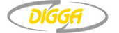 Digga logo - auger drives and drilling attachments