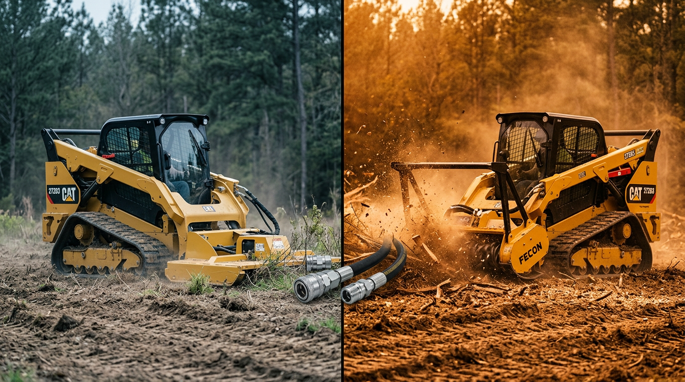 standard Flow vs High Flow- Which Skid Steer Attachments Need What